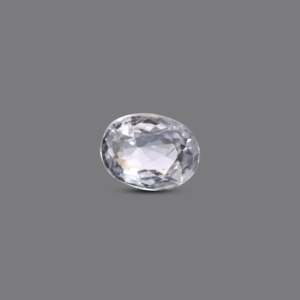 Lab-Created Princess Cut White Zircon 3.3 Carat Loose Gemstone for Fine Jewelry - Product Image 1