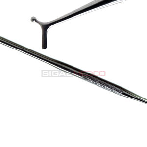 Pulidor dental de bola 34, manual, de acero inoxidable alemán, para amalgama y rellenos quirúrgicos, instrumentos de 6 pulgadas de un solo extremo para precisión dental - Product Image 5
