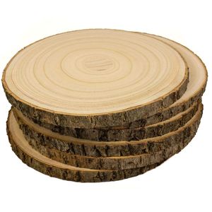 Posavasos de Madera Natural Rústica al por Mayor con Corteza, Hechos a Mano, de Madera de Mango, Redondos, para Decoración de Mesa - Product Image 4
