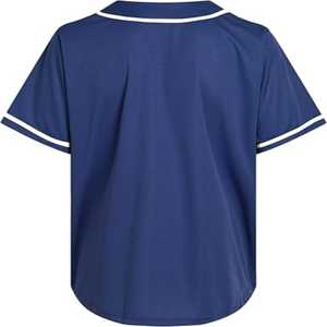 Maillots de baseball uniques à la mode, imprimés par sublimation, avec logo d'équipe, nom et numéro, unisexe, manches courtes, 100% coton, vente chaude - Product Image 5