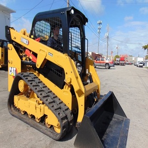 Cat 249D3 Skid Steer Loader Rubber <b>Track</b> CAT Diesel Engine Enclosed Cab High Flow Aux Strong Performance Ready to Work - Product Image 4