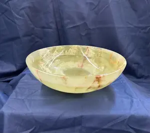 Cuenco decorativo de inspiración herencia, cuenco artesanal étnico, cuenco artístico de piedra hecho a mano, cuenco pulido de primera calidad, precio al por mayor - Product Image 3