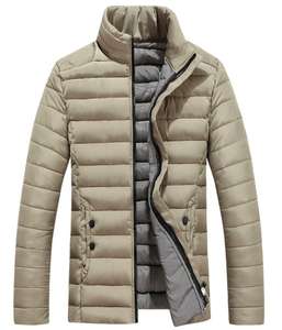 Nouvelle veste matelassée légère pour homme, col montant camouflage personnalisé, qualité supérieure, imperméable, style urbain, emballage personnalisé - Product Image 6