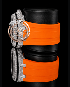 Reloj de Lujo con Diamantes Moissanite para Hombre, Reloj de Pulsera de Acero Inoxidable - Product Image 3