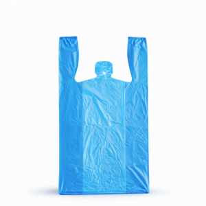 Sacs en polyéthylène biodégradables de qualité supérieure, emballage en plastique HDPE, cordon de serrage, personnalisation de la marque, imperméables, capacité de charge lourde, fabrication en usine - Product Image 1