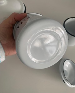 White Metal Coffee Tea Sugar Containers Ideal for Kitchen Tea Shop Cafe Restaurant Storage Durable Metal Body For Long Lasting - Product Image 6