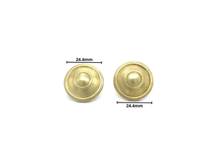 Sterling Silver Rose Gold Plated 4A Cubic Zirconia Classic Vintage Clip-On Earrings 24.4mm for Unisex Gift Eco-Friendly Fashion - Product Image 1