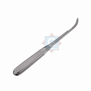 Juego de instrumentos quirúrgicos nasales manuales de acero inoxidable de 18 cm: Trócar, raspador, y juego de instrumentos Wiener Antrum Basis Gray Rocks afilados - Product Image 2