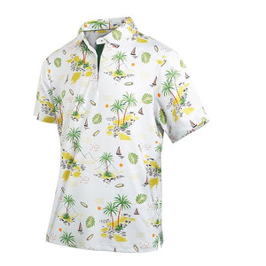 Vente d'usine : polos imprimés pour hommes, vêtements professionnels, manches courtes, été, meilleures ventes - Product Image 1