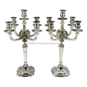 Elegante candelabro de aluminio central para Bodas de ambiente romántico y salas de celebración de lujo - Product Image 4