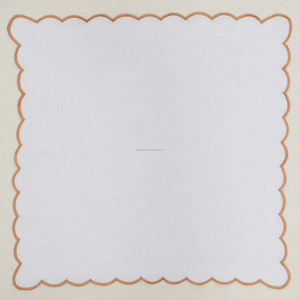 Servilleta de Lino de Lujo de 45x45cm, Hecha a Mano, Ecológica y Orgánica, para Decoración de Mesa de Comedor, Último Modelo en Blanco - Product Image 4