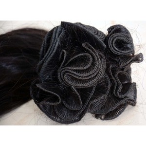 Extensions de cheveux humains de qualité supérieure, ultra-fines, tissées à la main, origine Inde, 10-34 pouces - Product Image 5