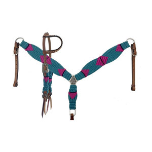 Collar de Pecho para Caballo de Nailon Trenzado, Acolchado Suave, Ajuste Cómodo, con Logotipo Personalizado Impreso - Product Image 1