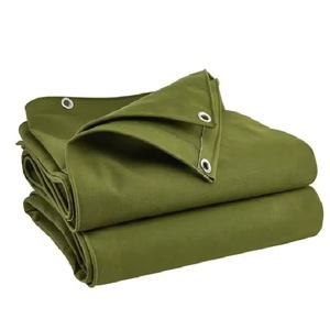 Bâche en toile imperméable 450 GSM, résistante, multi-usages, de qualité moyenne - Product Image 4