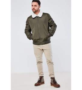 Hot Selling Custom Cool Style 100% Polyester Windproof Eco-Friendly Winter Baseball Bomber Varsity Jackets for <b>Men</b> Made Pakistan - Product Image 2