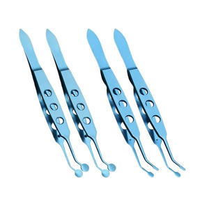 Hosanna Surgical HS-0226-29 Juego de Instrumentos de Acero Inoxidable con Pinzas Manuales para Glándulas de Meibomio y Párpados para Cirugía Plástica - Product Image 2