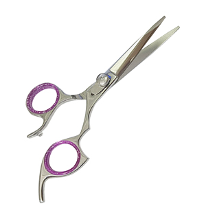 Razor Edge Barber Shears 6" Thinning Shears With Finger Rests Made in Stainless Steel Custom Thinning <b>Scissors</b> - Product Image 6