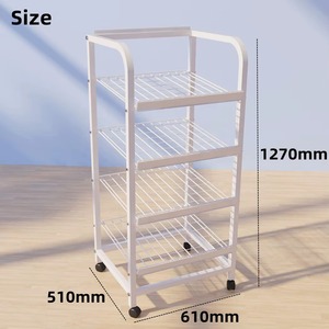 Factory Custom Modern Heavy Duty Vertical Floor Standing Supermarket & Convenience Store Baked Metal Solid Display <b>Rack</b> - Product Image 2