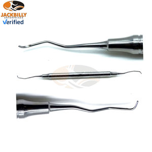 JACKBILLY Curettes Gracey 11/12, Instruments dentaires parodontaux manuels, manche creux, orthodontiques, double extrémité, usage hospitalier MOL - Product Image 5