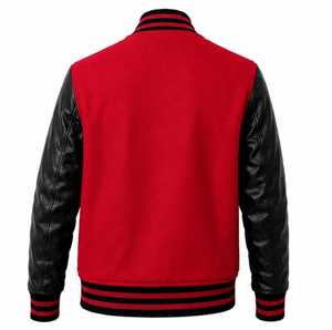 Men's Wilcare Sports Varsity Jacket Custom Design Stand Collar Zipper Front Breathable Sublimation Transfer Print <b>Winter</b> 100% - Product Image 5