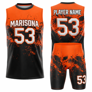 Ensemble d'uniformes de flag football personnalisés, fabricant OEM sous marque privée, maillot et short sublimés, séchage rapide, respirant, vêtements d'équipe - Product Image 6