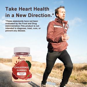 Compléments alimentaires pour le cholestérol en gommes OEM/ODM avec stérols et stanols végétaux, complexe de bergamote citrique pour une santé cholesterolique optimale - Product Image 4