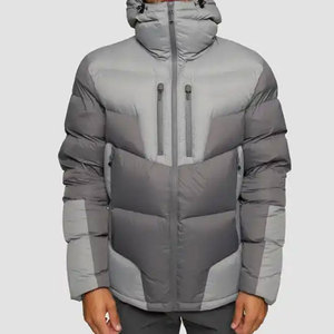 Lightweight Windproof Outdoor Men Puffer Jackets For <b>Winter</b> Warmth Breathable <b>Quilted</b> Padded Bubble Top - Product Image 1
