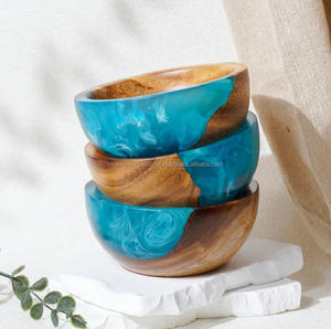 Bol en bois et en résine de haute qualité - Product Image 3