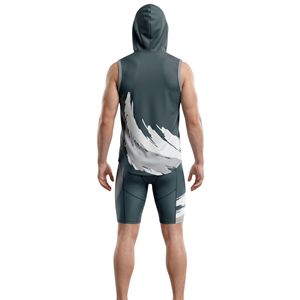 Youth 7v7 Uniforms Polyester Spandex Breathable Elastic Shorts Set Sublimated Geometric Pattern Football Clothings - Product Image 2