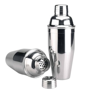 Coctelera Profesional de Acero Inoxidable, Juego de Bar de Tres Piezas para Mezclar Bebidas Suavemente - Product Image 3