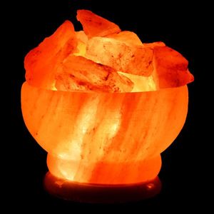 Hermosa Lámpara de Sal Rosa del Himalaya, Luz de Cristal Natural, Pieza Decorativa Portátil Hecha a Mano, Ionizador Natural Purificador de Aire - Product Image 4