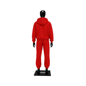 Conjunto Deportivo Personalizado con Estampado de Estrella Roja para Hombre, Sudadera con Capucha y Pantalones Jogger, Ropa Deportiva Casual, Venta al Por Mayor - Product Image 2