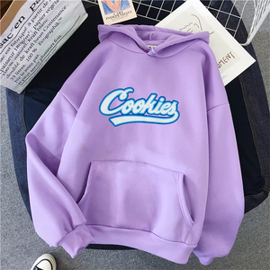Sudaderas con Capucha para Mujer, Nueva Moda de Calidad, Sudaderas con Estampado de Galletas, Sudaderas de Hip Hop de Forro Polar para Mujer, Ropa Casual Punk Gótica Y2K para Hombre y Mujer - Product Image 2