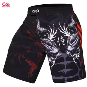 Shorts MMA pour femmes, prix de gros, haute qualité, confortables, dernier modèle, polyester, élégants, tendance, pour entraînement et combat. - Product Image 5