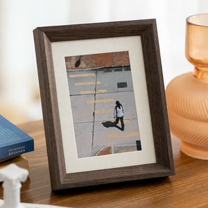 Cadre photo en bois massif sur mesure avec face en acrylique, multicolore, pour décoration de maison et de bureau - Product Image 5