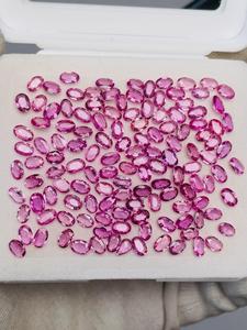 Saphir rose naturel taille poire 30 carats, couleur rose premium, qualité supérieure, certifié IGI, pierres précieuses assorties pour la fabrication de bijoux, lot - Product Image 5