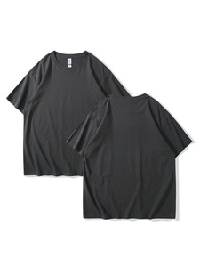 T-shirts en jersey 100 % coton de haute qualité pour hommes, couleur unie, design vierge, logo avant disponible, coton pakistanais doux et uni - Product Image 1