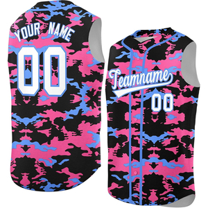 Maillot de baseball sans manches de haute qualité, personnalisé, léger et confortable, uniforme de sport - Product Image 5