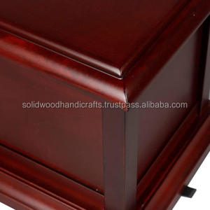 Urnes funéraires en bois pour cendres humaines, vente en gros, tailles personnalisées, fournitures funéraires - Product Image 5