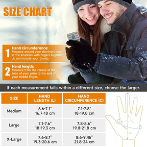 Lightweight Thermal <b>Gloves</b> <b>with</b> Touchscreen for Men & Women Warm Running <b>Gloves</b> for Outdoor Sports Gym Cold Weather - Product Image 6