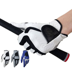 Guantes de Golf Premium de Piel Cabretta, Dedos Completos, Correa de Muñeca Ajustable, Secado Rápido, Transpirables, Absorben la Humedad, Ligeros y Suaves - Product Image 2
