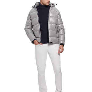 Veste matelassée en promotion, haute qualité, chaude pour l'hiver, couleur et design personnalisés, vestes matelassées pour hommes - Product Image 3