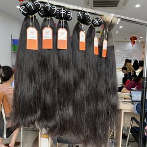 Envío Inmediato: Paquetes de Cabello Remy Virgen Vietnamita 100% Natural, Sin Procesar, Doble Trama a Máquina, Calidad 12A con Cutícula Intacta - Product Image 4