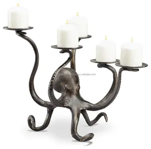Luxury Handcrafted Metal Round <b>Candlestick</b> <b>Holder</b> for Home Decor & Christmas-Zahid Exports - Product Image 2