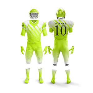 Uniformes de Fútbol Americano Sublimados, Nuevos y Elegantes 2026, Personalización Total, Precio de Fábrica, Uniforme Transpirable de Poliéster - Product Image 3