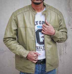 Veste en cuir tendance pour homme, veste en cuir d'agneau, veste d'hiver, différents styles et designs - Product Image 4