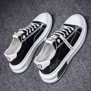 Men's Summer Breathable Lace up <b>Canvas</b> <b>Sneakers</b> Comfortable Rubber Outsole Casual Trendy All-Match Mesh Lining Round Toe - Product Image 4