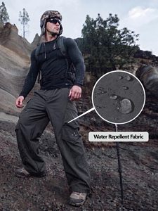 Pantalones Cargo Holgados para Hombre, Resistentes al Agua, Ligeros, Tipo Paracaídas, Venta al Por Mayor OEM - Product Image 6