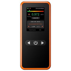 Rilevatore di Radon Portatile per Casa, Facile da Usare, a Batteria, Misura la Qualità dell'Aria da 3,3Bq a 37kBq/m3 - Product Image 1