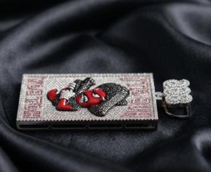 Colgante Hip Hop Iced Out de Moissanita 306 Hub City Hot Boy con Diseño de Dibujos Animados - Product Image 3